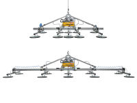 Telescopic Vacuum Lifters for Large Sheet Metal &ndash; FT10 Series