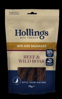 Hollings Gourmet Beef & Wild Boar Sausage 70g x 12