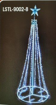 180CM X 60CM 394 LEDS XMAS TREE