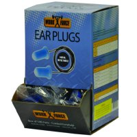 Earplugs, Corded, Metal Detectable, Box 100pr