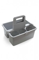 CADDY WITH 3 BOTTLE HOLDER