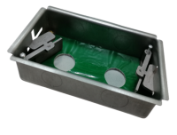 Cesco 35 mm 2-Gang Metal Fire Rated Dry Lining Box