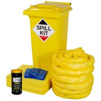 CHEMICAL KIT 120L YELLOW WHEELIE BIN