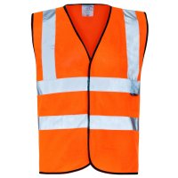 HI VIS VELCRO VEST