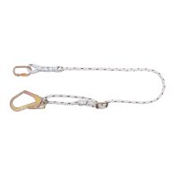 SPARTAN 2M ADJUSTABLE WORK POSITIONING RESTRAINT LANYARD - SCAFFOLD HOOK