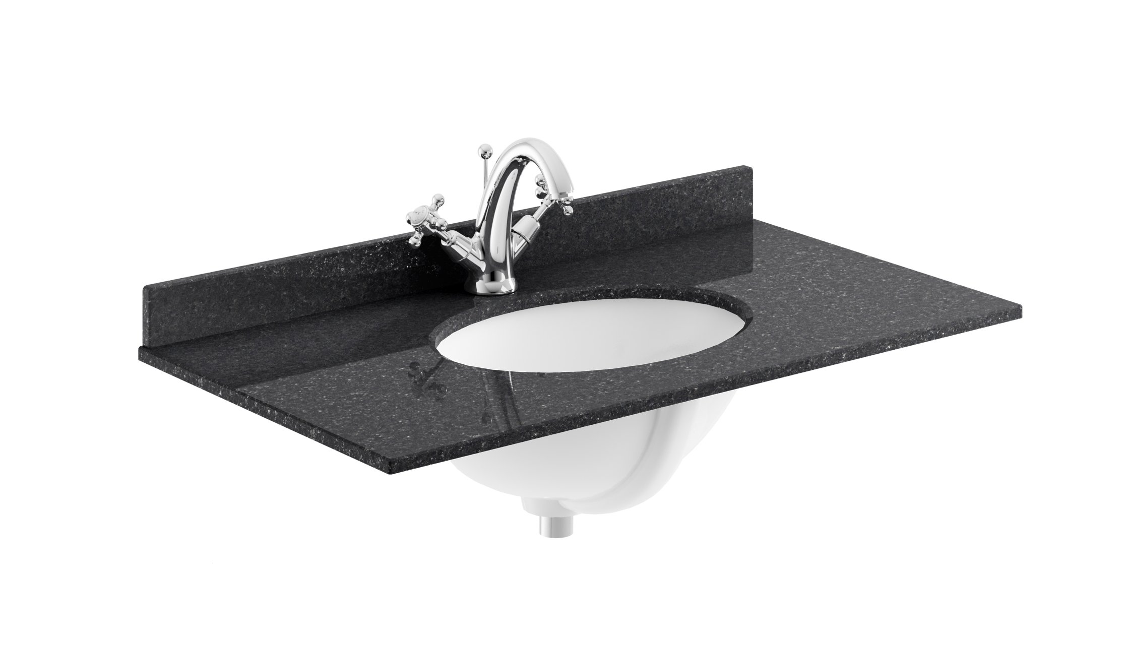 800mm Single Bowl 1 Tap Hole