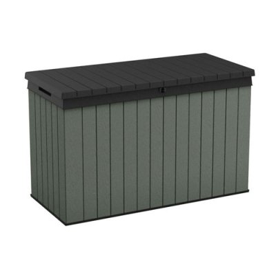 Keter Darwin 662L Evotech Wood Effect Garden Storage Box - Green