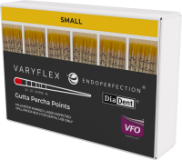 DiaDent Matching Gutta Percha For VaryFlex VFO One Rotary Reciprocating File System | DiaDent Dia-Pro W Gold Gutta Percha