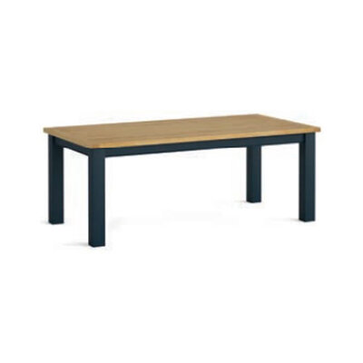 Sussex Large Fixed Dining Table - Navy