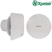 SIMPLY SILENT XPELAIR C4TSR 100MM 4"  CONTOUR ROUND / SQUARE FAN WITH TIMER
