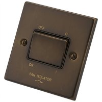 Dark Bronze Fan Isolator Switch 6062-011