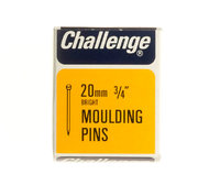 Challenge Bright Steel Moulding Pins Veneer 20mm 30g