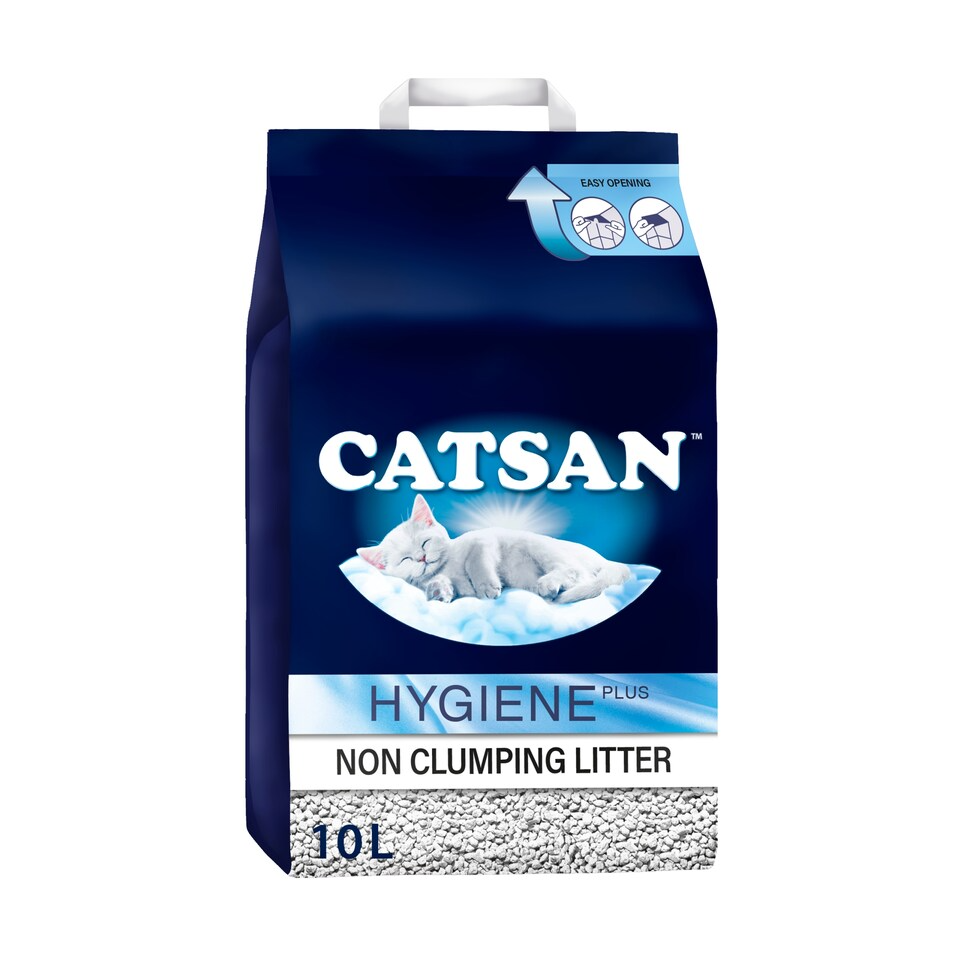 Catsan Hygiene Plus Non Clumping Cat Litter 10ltr DL53W