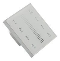DMX Touch panel 4 zones controller for CCT1 LED Strip