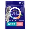 Purina One Cat Senior 7+ Salmon & Wholegrain 2.8kg x 1