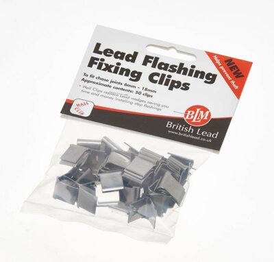 British Lead Mills Standard Hall Clips (50 Packs of 10) 0354
