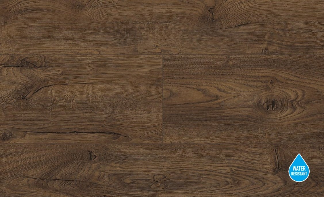 Estate Oak King Floor Aquaplus Range AC6 12mm Waterproof -Price Per Sq. Yard.