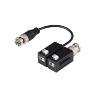 Set of 4K Passive Video Baluns, 1 Balun with pig tail