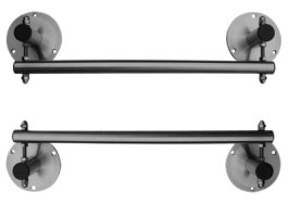 Stainless Steel Banner Holder (Wall)