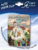 Artmetal Angel Car Visor/Our Lady of Knock   (72845)