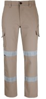 6SCT - MULTI POCKET STRETCH CANVAS PANT WITH (D+N) TAPE