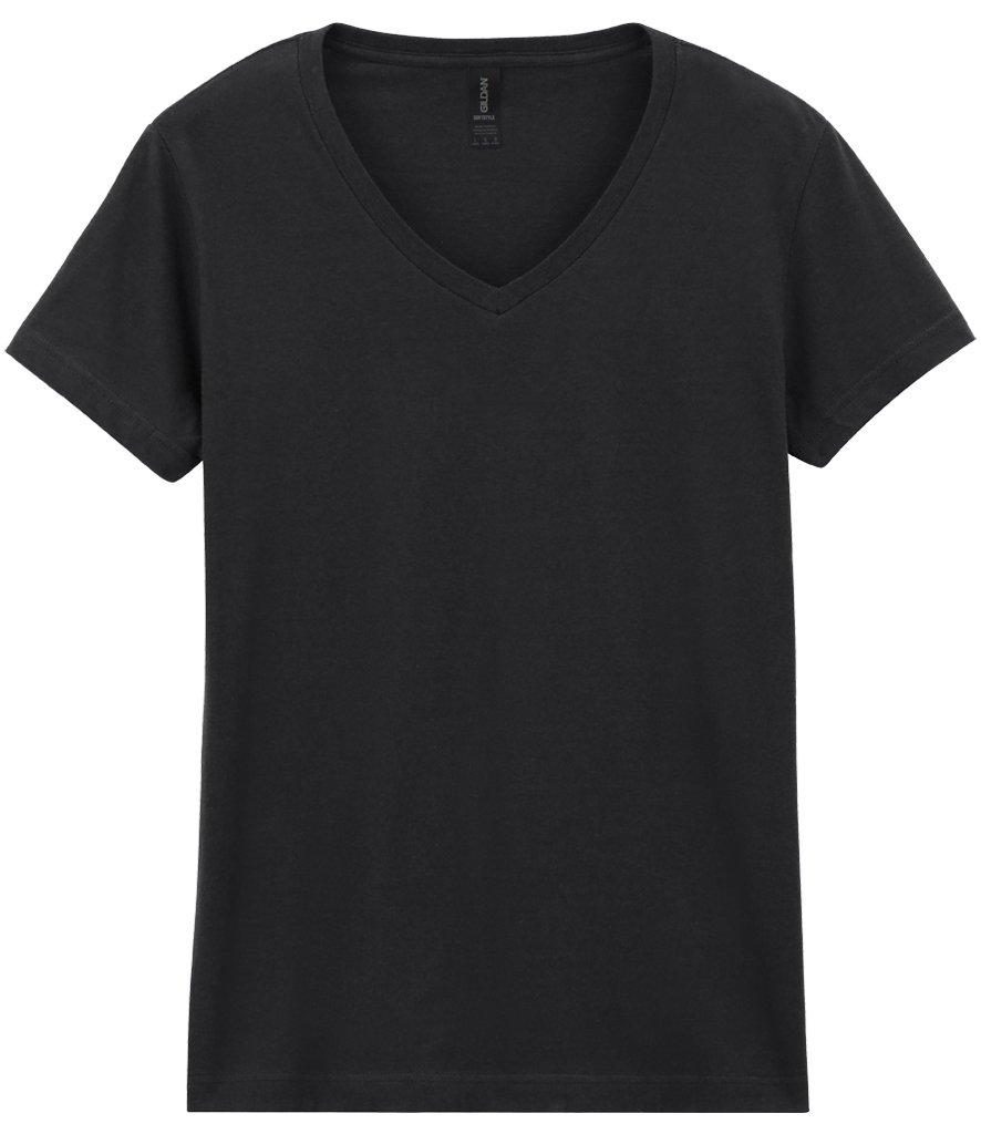 GILDAN SOFTSTYLE LADIES V NECK T-SHIRT
