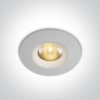 ONE Light 3W LED recessed downlight with prism IP65 10103M