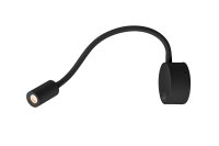 DIO FLEX PLATE LED, LED Indoor surface-mounted wall light, black