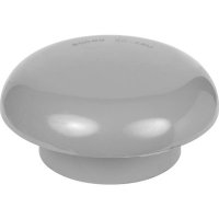 Davant 110mm Mushroom Vent Cowl Solvent Weld Grey SSLG0050