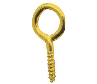 Screw Eyes 20 x 2 Brassed (Box of 250)