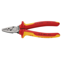 Knipex, 97 78 180 SB VDE Crimping Pliers for Wire Ferrules, 180mm