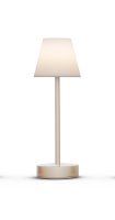 LOLA 30CM RECHARGEABLE BATTERY TABLE LIGHT BRASS