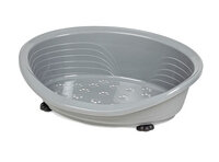 MPS Straka 50 Plastic Dog Bed (50cm / 19.75cm Base) - Light Grey x 1