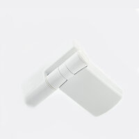 PATRIOT PLUS DOOR HINGE 19MM WHITE STD