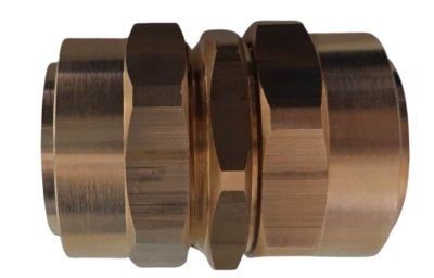 Pushfitting mof DN25-DN25 voor CSST-buis Flexconnect
