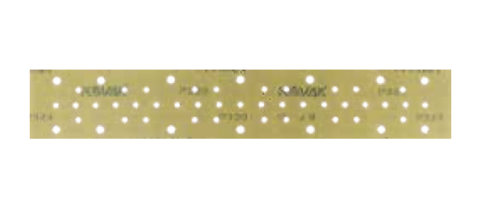 KOVAX: MAXFILM SUPER TACK MULTIHOLE SHEETS 70 X 402mm - 53H - P240 (PK50)