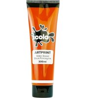 Lino Printing Ink - Orange (300ml)