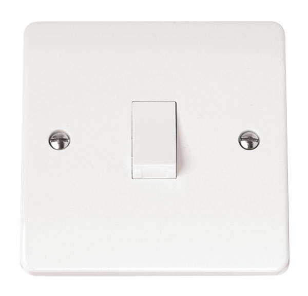 Click Mode 20A DP Switch White CMA622