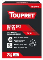 Toupret Quick Dry Interior Filler 2Kg