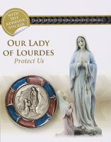 Car Plaque-Lourdes/Singly Carded   (72133)