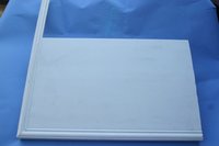 Fascia Box End White Right Hand Ogee 600 x 350mm