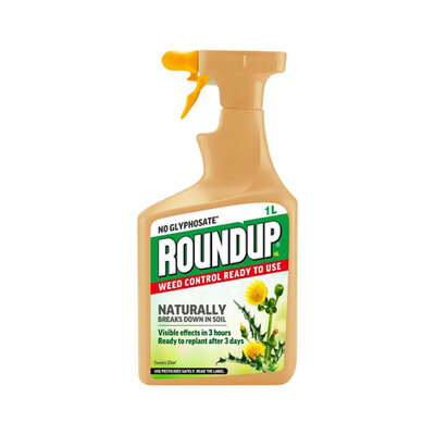 Roundup Natural Weedkiller RTU 1 Litre
