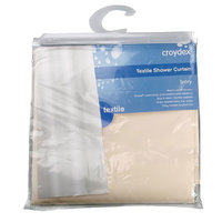 Luxury Shower Curtain Ivory