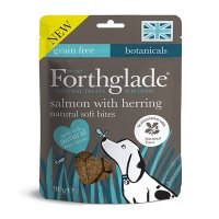 Forthglade Grain Free Soft Bite Treats Salmon with Herring 8x90g
