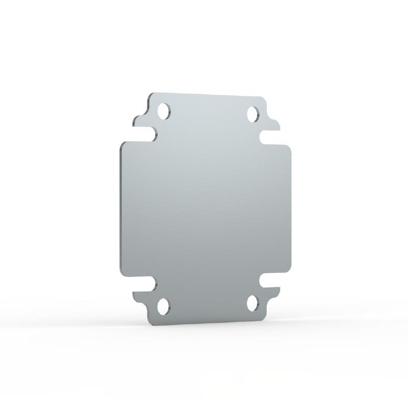 BMP3060 nVent Hoffman Mounting plate, 300x600, Galvanized steel