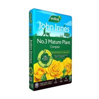 John Innes No.3 Mature Plant Compost Peat Free 28L Enriched with 4 Month Feed