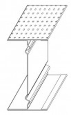 Spice Hawk Steel Sections I Stud 70 x 4200mm SHIS7042