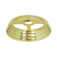 40 x 13mm Plastic Spacer Almeria (Gold)