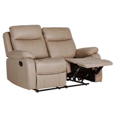Bailey Manual Recliner 2 Seater Sofa - Brown 1