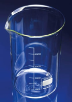 Beaker, 5000ml, Low form Borosilicate Glass